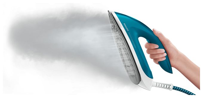 2400 W Dampfbügelstation 120 g/min  GC6840/20 PerfectCare Compact Essential (Blau, Weiß) 