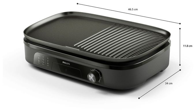 2400 W HD6210/95 Tischgrill 