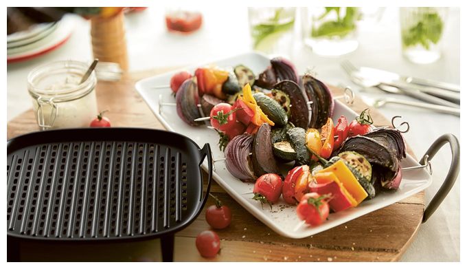 HD9926/00  Grillboden & -Spieße für Airfryer 3,2 und 4,2 Liter 