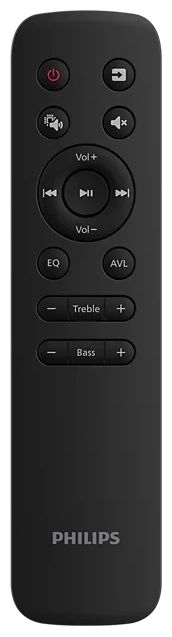 Soundbar 80 W 2.0 Kanäle  TAB5201/10 (Schwarz) 