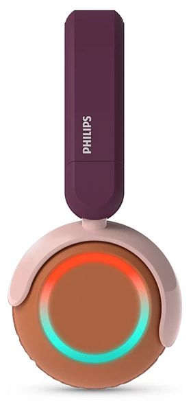 Ohraufliegender Bluetooth Kopfhörer kabellos 45 h Laufzeit (Orange, Violett, Rose) TAK4200MP/00 