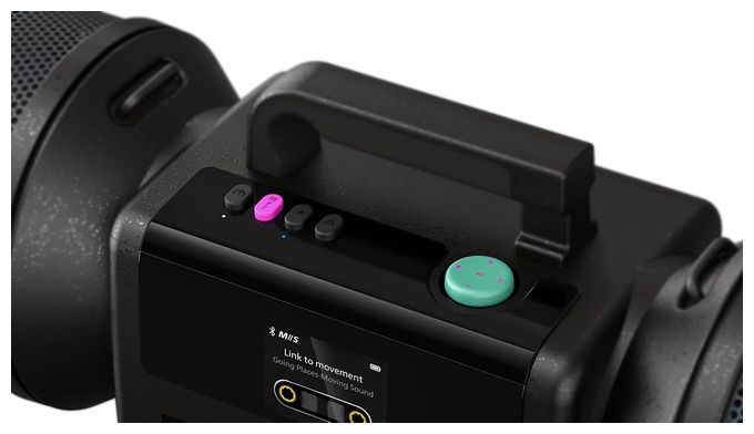 140 W Bluetooth Lautsprecher IP67 Laufzeit bis 24 h  TAMS80 The Tube (Schwarz) 