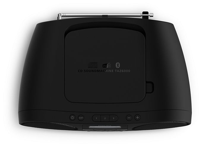 CD Payer DAB, DAB+, FM Radio  TAZ6000/10 (Schwarz) 