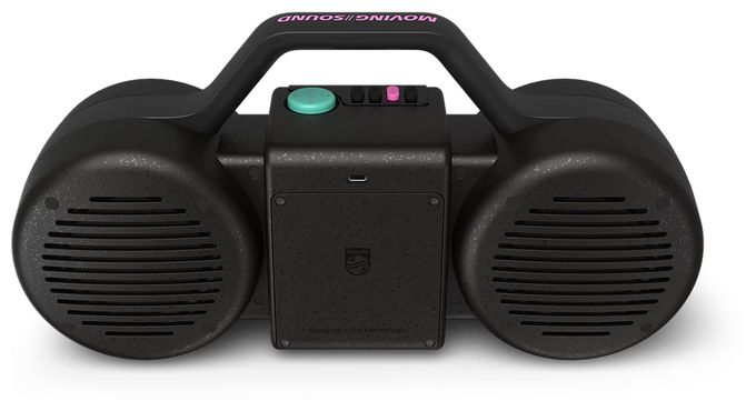 60 W Bluetooth Lautsprecher IP67 Laufzeit bis 24 h  TAMS60 The Roller (Schwarz) 