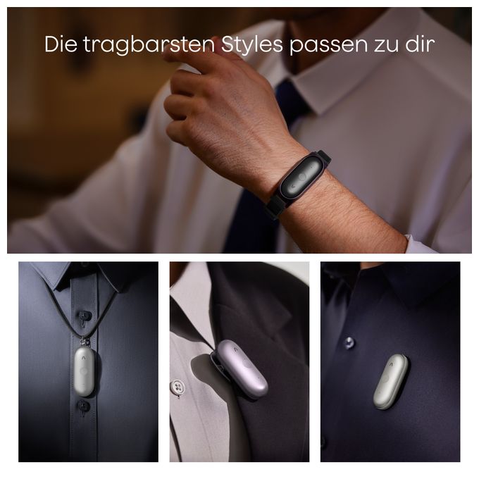 Diktiergerät 64 GB  NotePin S (Schwarz) 