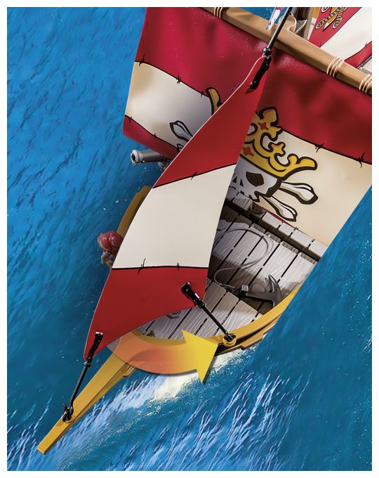 Kleines Piratenschiff 