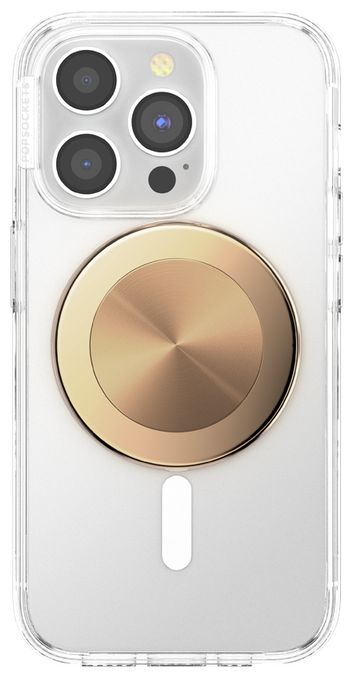 Fingerring für Apple iPhone 12+  PopGrip MagSafe Radial Gold Aluminum (Gold) 