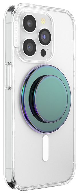 Fingerring für Apple iPhone 12+  PopGrip MagSafe Nightshade Opalescent (Grün) 