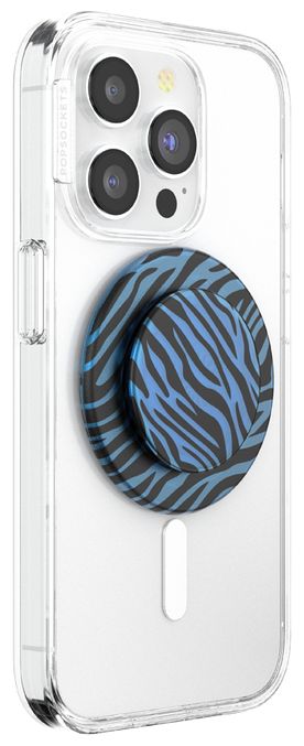 Fingerring  PopGrip MagSafe Zed (Schwarz, Blau) 