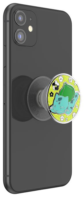 Fingerring für Universal  PopGrip Pokémon - Enamel Bulbasaur Nap (Mehrfarbig) 