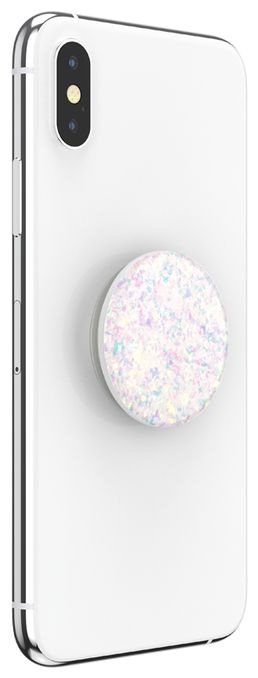 Fingerring für Universal  PopGrip Premium Iridescent Confetti White (Mehrfarbig) 