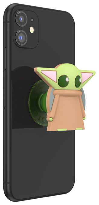 Fingerring für Universal (Hellbraun, Hellgrün) PopGrip Star Wars Mandalorian - PopOut Grogu 