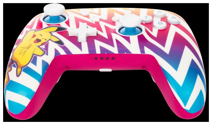 Gamepad für Nintendo Switch, Nintendo Switch Lite, Nintendo Switch OLED  Enhanced Wireless Controller Pokémon - Pikachu Vibrant (Mehrfarbig) 