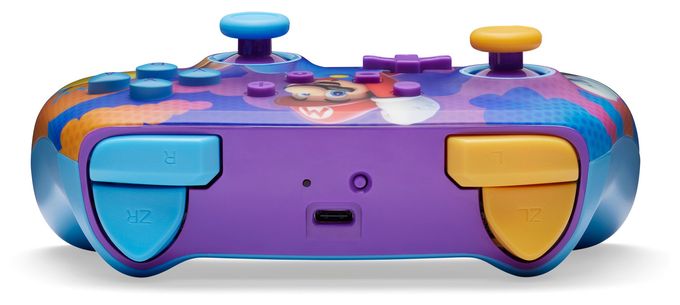 Analog / Digital Gamepad für Nintendo Switch, Nintendo Switch Lite, Nintendo Switch OLED  Enhanced Wireless Controller Super Mario - Color Splash Heroes (Mehrfarbig) 