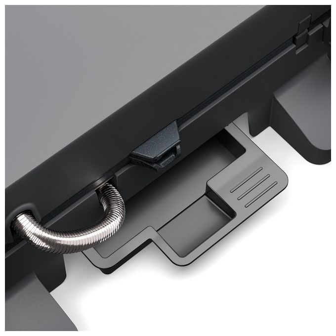 1800 W mit 275 x 180 mm Fläche  117502 Kontaktgrill (Schwarz) 