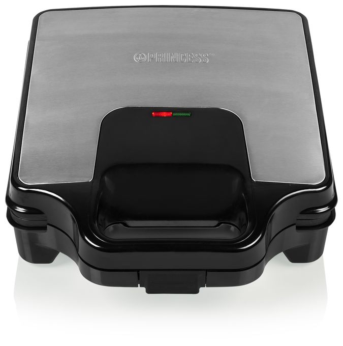 Sandwichmaker 1600 W für 4 Sandwiches  127006 Supreme XXL (Schwarz, Edelstahl) 