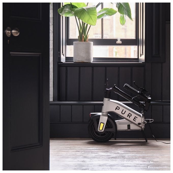 924 W E-Scooter 9,5 Ah 52 km Reichweite 16,2 kg  Advance Flex (Grau) 