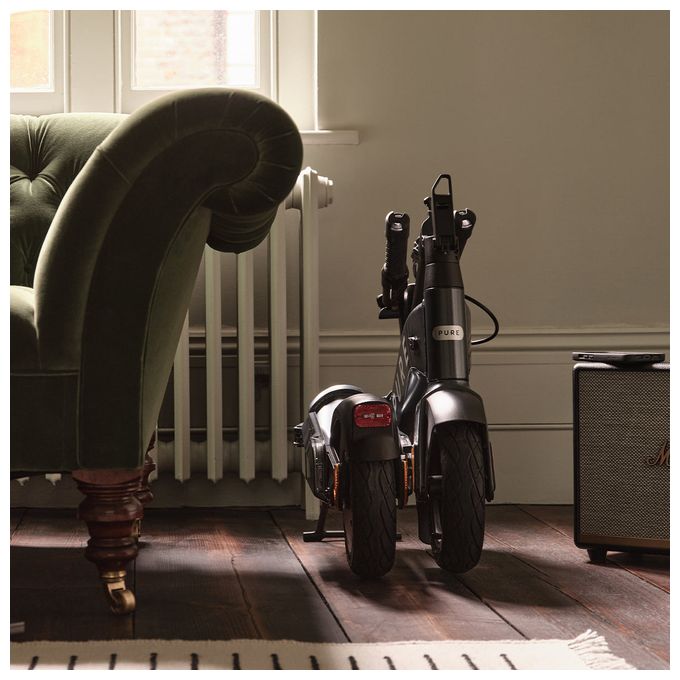 924 W E-Scooter 9,5 Ah 52 km Reichweite 16,2 kg  Advance Flex (Platin) 
