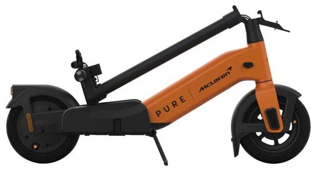 E-Scooter bis 70 km Reichweite  Advance+ McLaren Edition (Schwarz, Orange) 