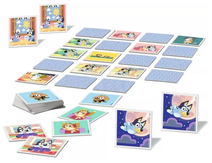 Kartenspiel ab 3 Jahr(e) Memory Bluey 