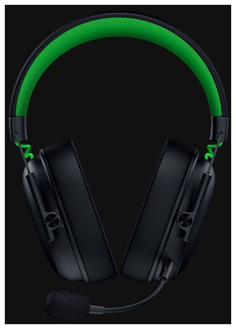 Over Ear Bluetooth Kopfhörer kabelgebunden&kabellos 70 h Laufzeit USB Typ-A  BlackShark V3 X HyperSpeed (Schwarz, Grün) 