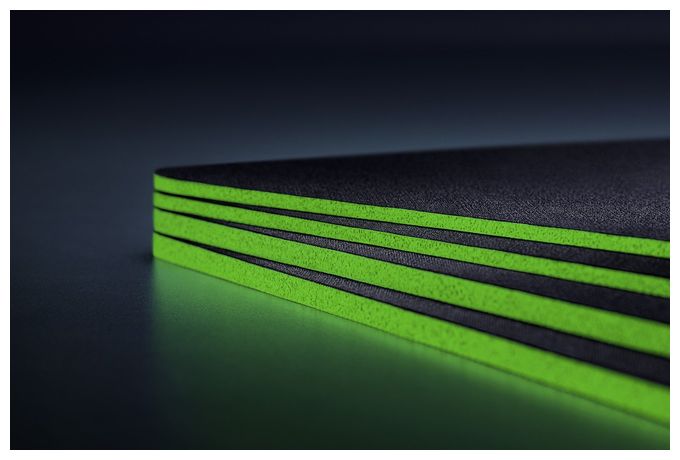 Mauspad  Gigantus V2 M (Schwarz, Grün) 