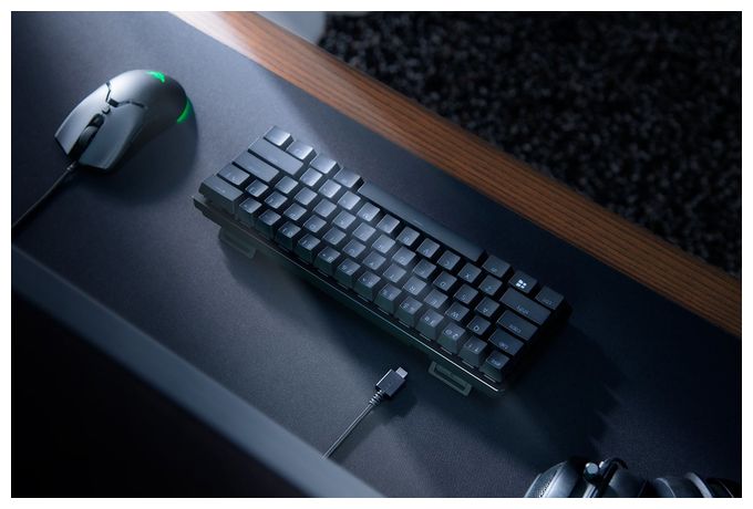 RGB-LED Gaming Tastatur USB  Huntsman Mini (Schwarz) 
