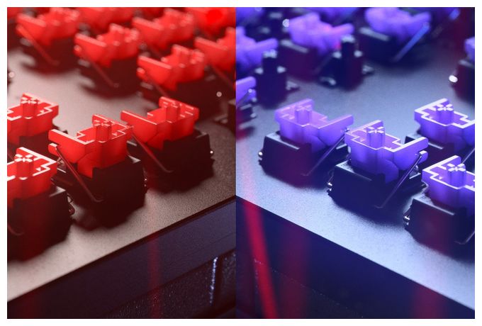 RGB-LED Gaming Tastatur USB  Huntsman V2 Tenkeyless (Schwarz) 