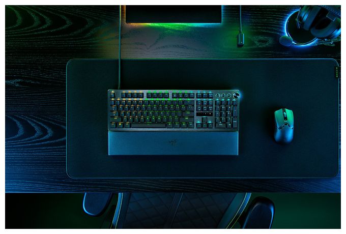RGB-LED Gaming Tastatur USB  Huntsman V3 Pro (Schwarz) 