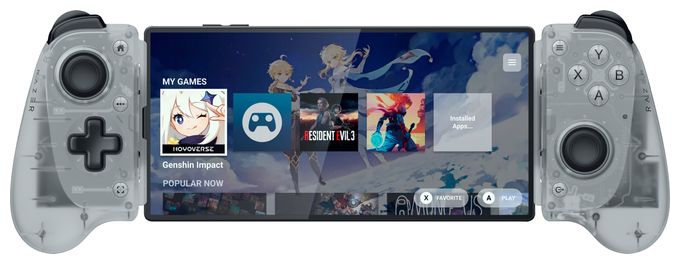 Analog Gamepad für Android, iOS  Kishi V3 (Weiß) 