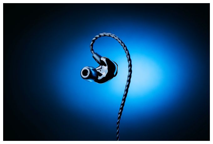 In-Ear Kopfhörer Kabelgebunden  Moray (Schwarz) 