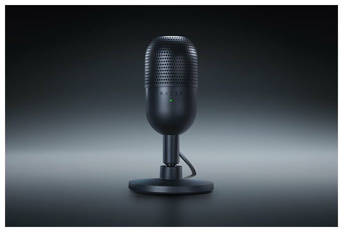 Kabelgebunden Tischmikrofon 96 kHz USB  Seiren V3 Mini (Schwarz) 