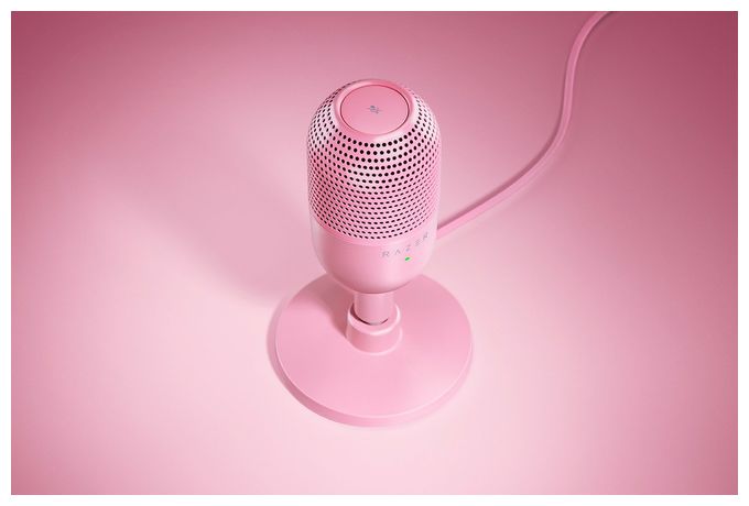 Kabelgebunden Tischmikrofon 96 kHz USB  Seiren V3 Mini (Quarz-metallic) 