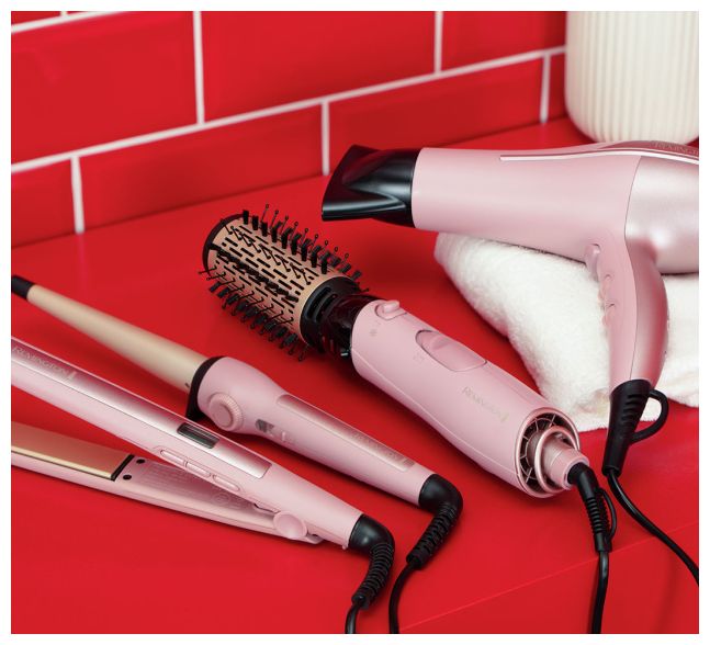 Warmluftbürste 1000 W  AS5901 Coconut Smooth (Pink) 