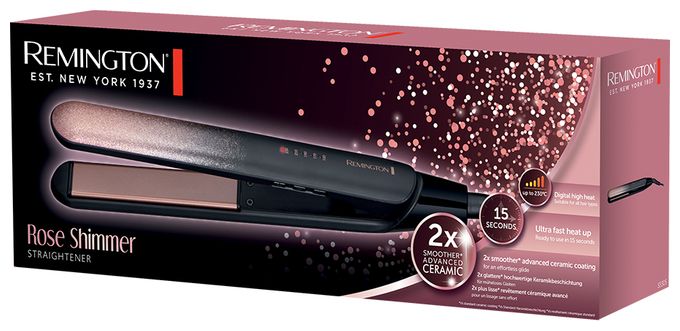 Haarglätter  S5305 Rose Shimmer (Schwarz) 