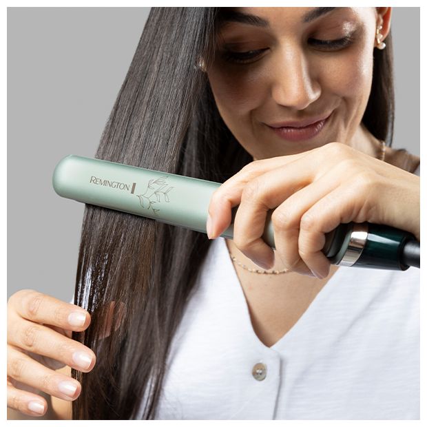 Haarglätter  S5860 Botanicals Serie (Grün, Metallisch) 