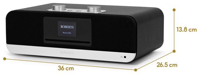 Bluetooth DAB+, DMB, FM Radio  Blutune 300L (Schwarz) 