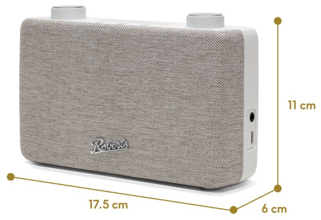 DAB, DAB+, FM Radio Tragbar  Play 11 (Weiß) 