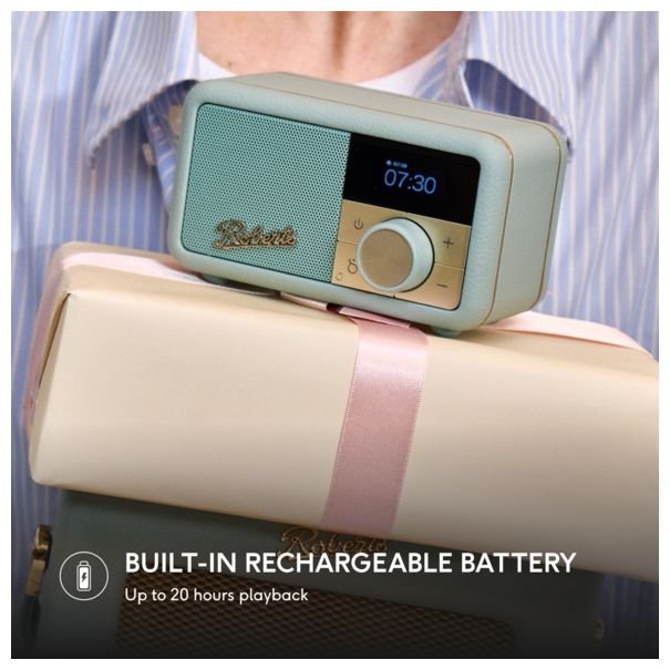 DAB, DAB+, FM Radio Tragbar  Revival Petite 2 (Grün) 