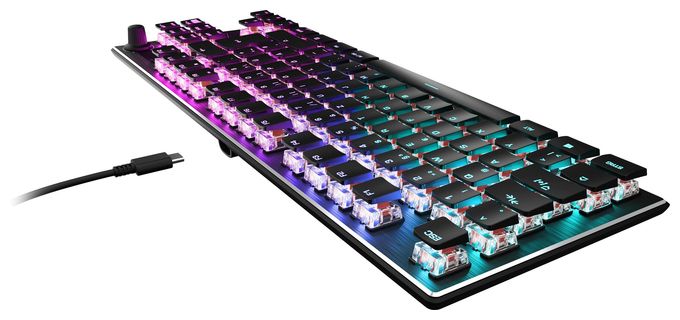 RGB-LED Gaming Tastatur USB  Vulcan TKL (Schwarz) 