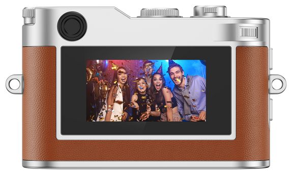 Kompaktkamera  Mini Digitalkamera (Braun) 
