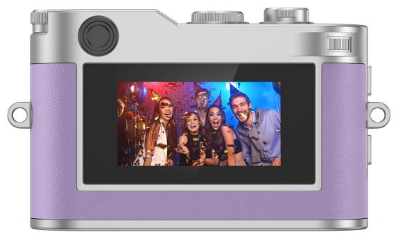 Kompaktkamera  Mini Digitalkamera (Violett) 