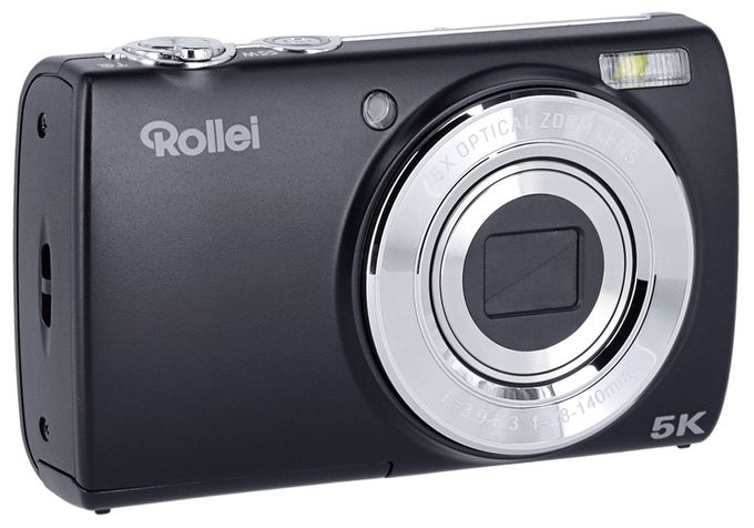 Kompaktkamera 5x Opt. Zoom  Powerflex Compact (Schwarz) 