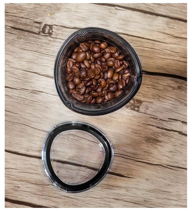 Kaffeemühle für 70 g 200 W  EKM100 (Schwarz, Edelstahl) 