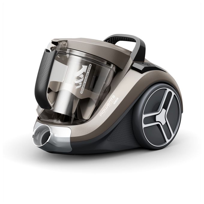 Bodenstaubsauger Beutellos 900 W  RO4B30 Compact Power XXL (Schwarz, Bronze) 