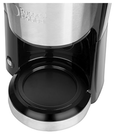 5 Tassen Filterkaffeemaschine 0,6 l  24210-56 Compact Home (Schwarz, Edelstahl) 