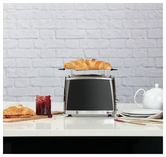 Toaster 1550 W 2 Scheibe(n) 6 Stufen  26150-56 Matte Black (Schwarz) 
