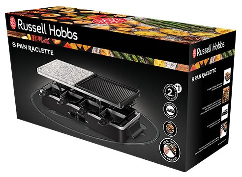 8 Person(en) 1400 W 26280-56 Multi Raclette 3 in 1 