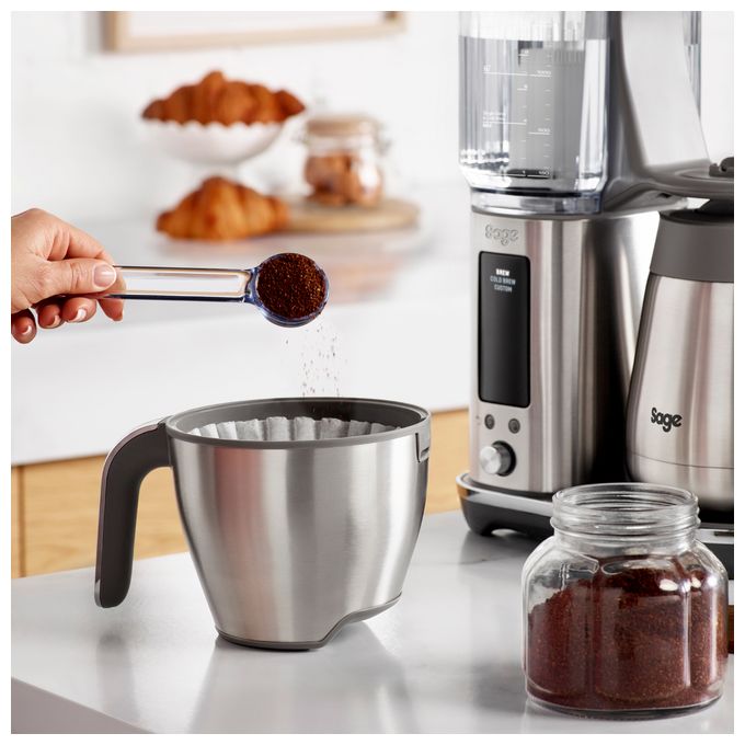 12 Tassen Thermo Filterkaffeemaschine 1,8 l  The Luxe Brewer (Edelstahl) 