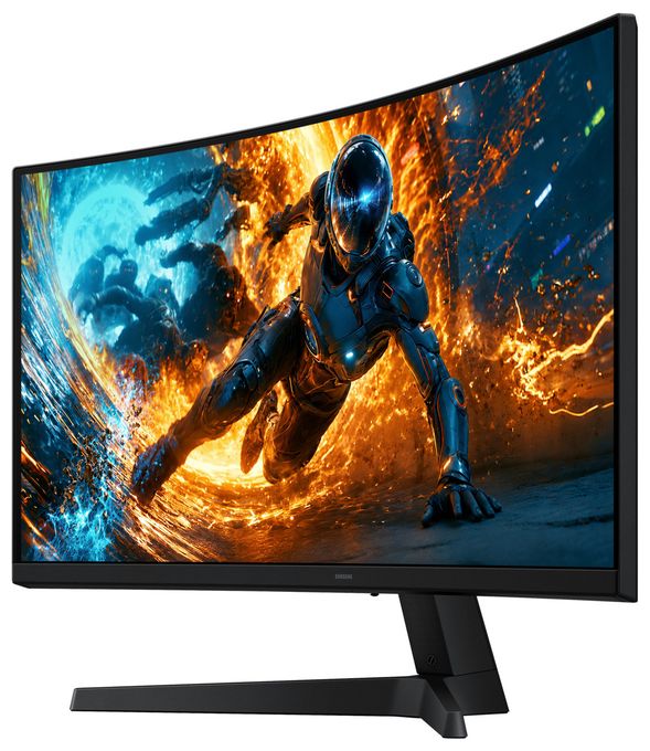 Quad HD Monitor 86,4 cm (34 Zoll) 21:9 1 ms 250 cd/m²  Odyssey G5 S34HG550EU (Schwarz) 